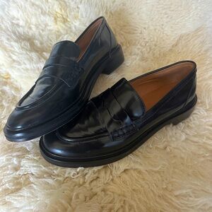 Madewell black loafers